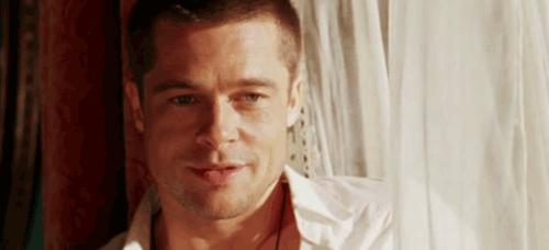 Image result for brad pitt gif