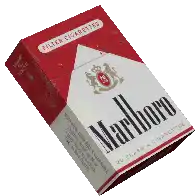 a pack of marlboro cigarettes with a red and white box