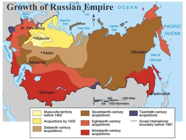 Does Russia have any colonies? - Quora