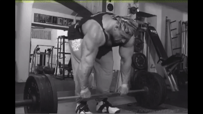 Dorian Yates - BACK AND REAR DELTS - Blood & Guts on Make a GIF