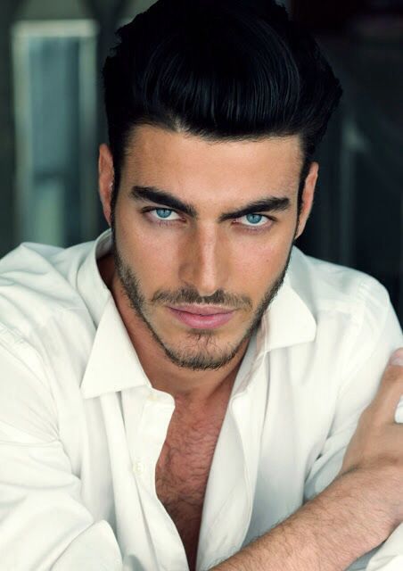 Tantalizing Tuesdays: Tall, Dark and Handsome - G. F. | Blue eyed men, Dark  hair blue eyes, Beautiful men faces