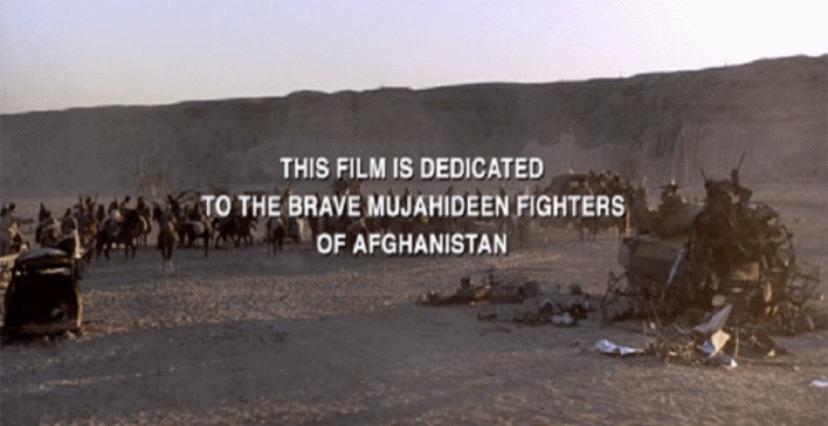 Rambo 3 film dedication: agedlikemilk