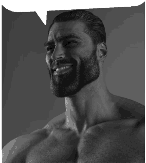 Sigma Chad Sticker - Sigma Chad Giga Chad - Discover & Share GIFs