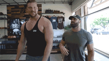 muscle GIF by Tall Guys Free