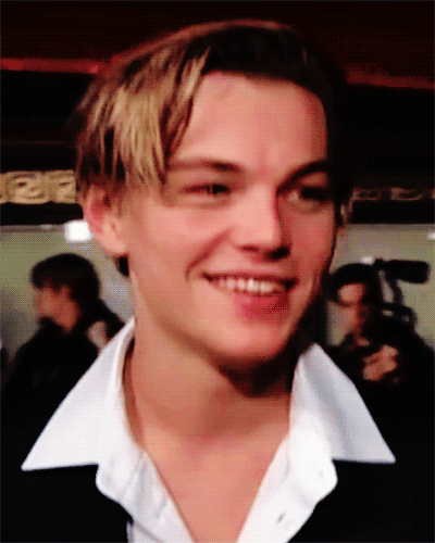 young leonardo dicaprio leonardo dicaprio gif | WiffleGif