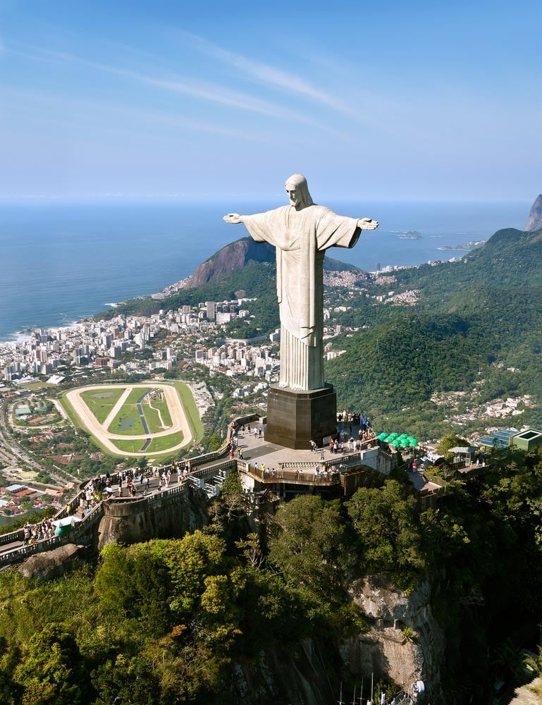 Image result for jesus statue in brazil