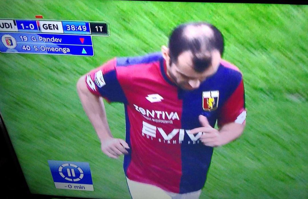 Goran Pandev's hair brutally trolled as Genoa man's bald patch resembles  the shape of a penis | The Sun