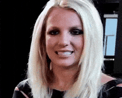 Britney Spears Reaction GIF by MOODMAN