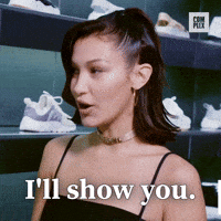 Bella Hadid Sneaker Shopping GIF by Complex