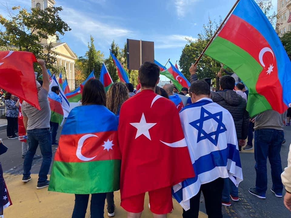 Azerbaijan and Turkey on Opposite Sides of Israeli-Palestinian Conflict