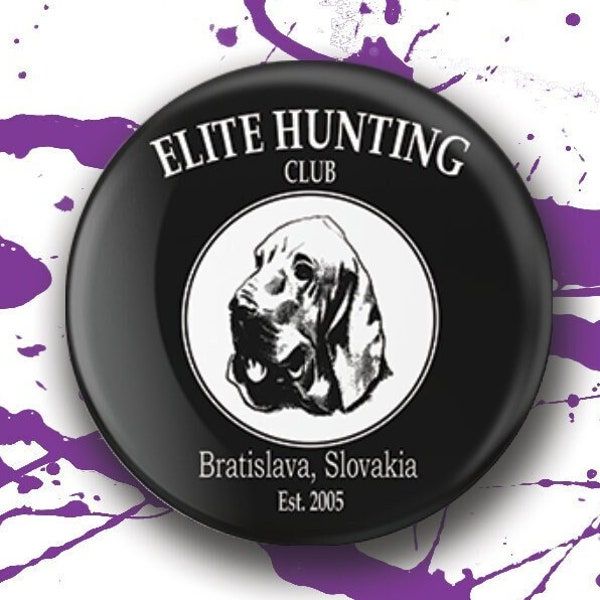 Elite Hunting Club Horror Button [2.25]