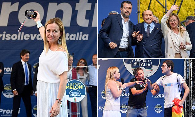 Giorgia Meloni: the firebrand mother-of-one tipped to become Italy's first female PM