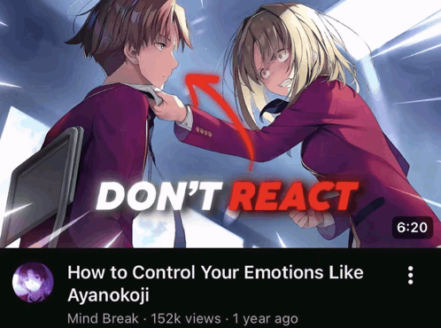 Ayanokoji Don'T React Ayanokoji Meme - Ayanokoji Don't react ayanokoji -  Discover & Share GIFs