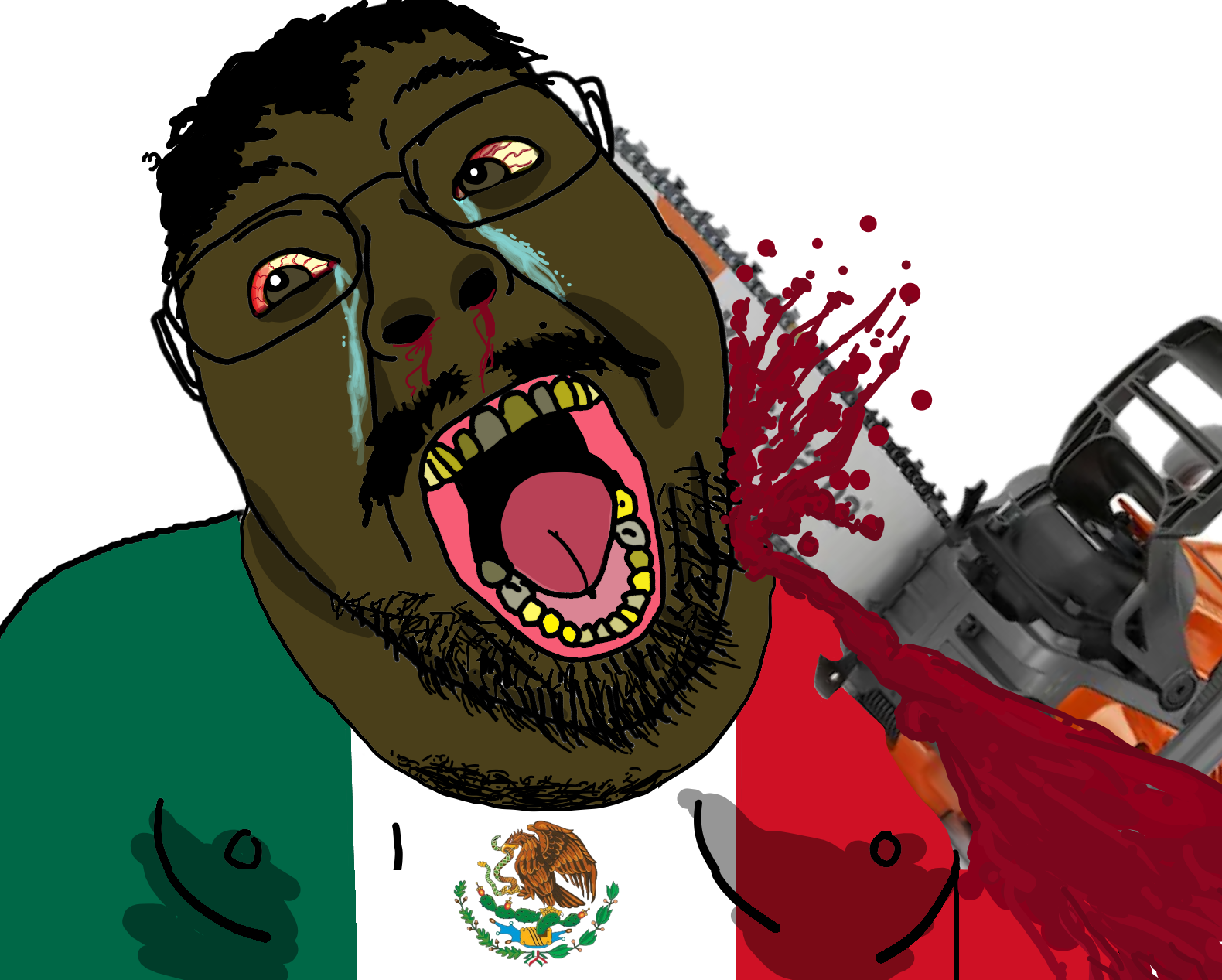 Mexican Cartel murder victim soyjak | Soy Boy Face / Soyjak | Know Your Meme