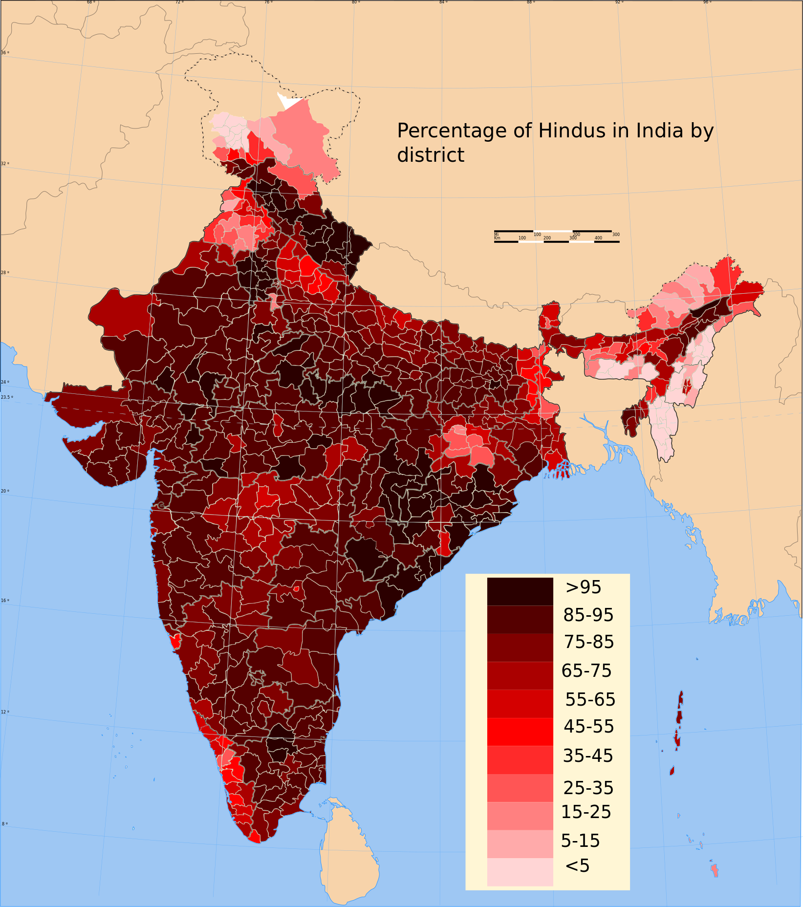 File:India Hindu district map 2011.png - Wikimedia Commons