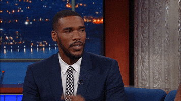 be quiet stephen colbert GIF by The Late Show With Stephen Colbert