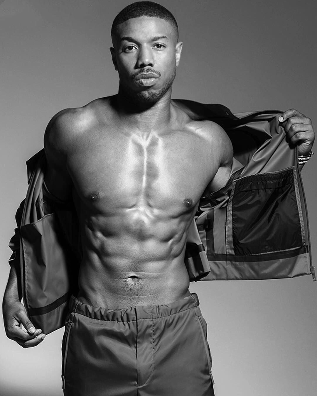 Michael B. Jordan | Michael b jordan shirtless, Micheal b jordan, Michael  bakari jordan