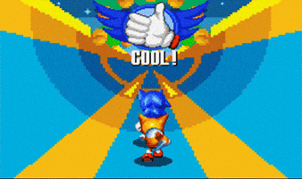 Sonic The Hedgehog Thumbs Up GIF