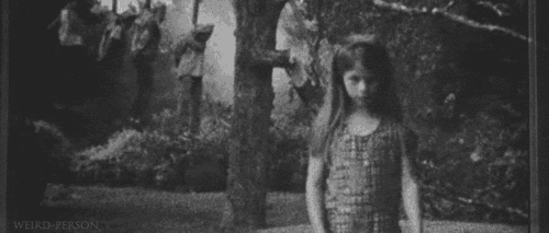 scary gif death gifs Black and White suicide creepy horror kill ...