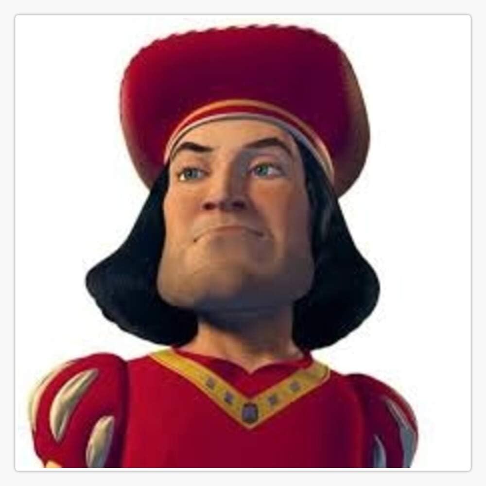 Lord Farquaad Sticker Vinyl Bumper Sticker Decal UK | Ubuy