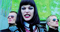 #Milla Jovovich from mime yourself