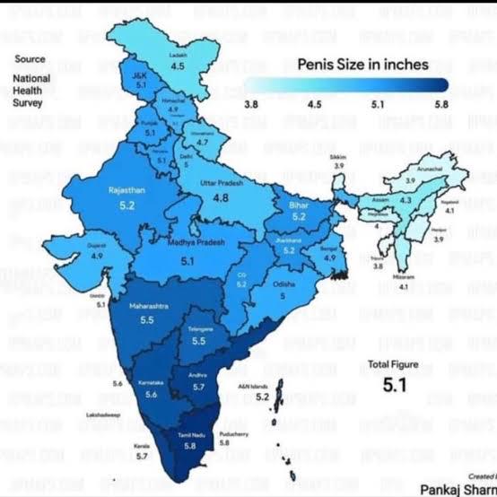 Average 🍆 size in india : r/Northeastindia