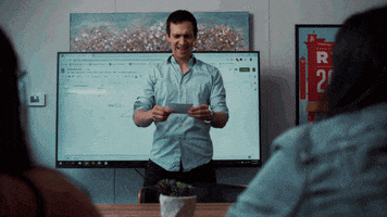 Comedy Cant Read GIF by Rooster Teeth