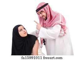 arab-man-with-his-wife-on-white_fa15991011.jpg