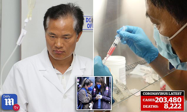 Doctor claims he made breakthrough with stem cell injections to treat coronavirus