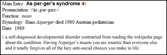 Aspergersdefinition