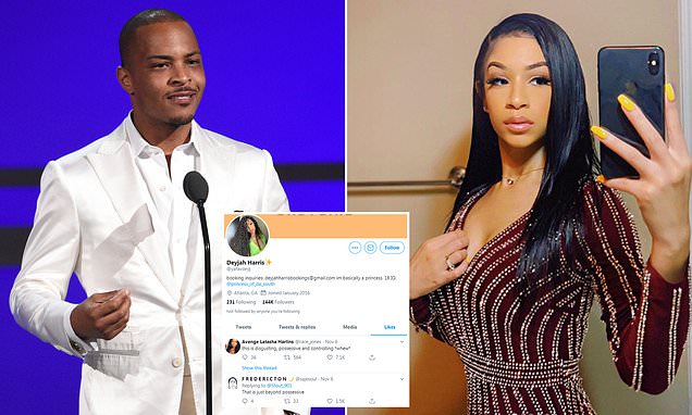 Deyjah Harris unfollows dad T.I. on Twitter and Instagram after 'virginity test' interview
