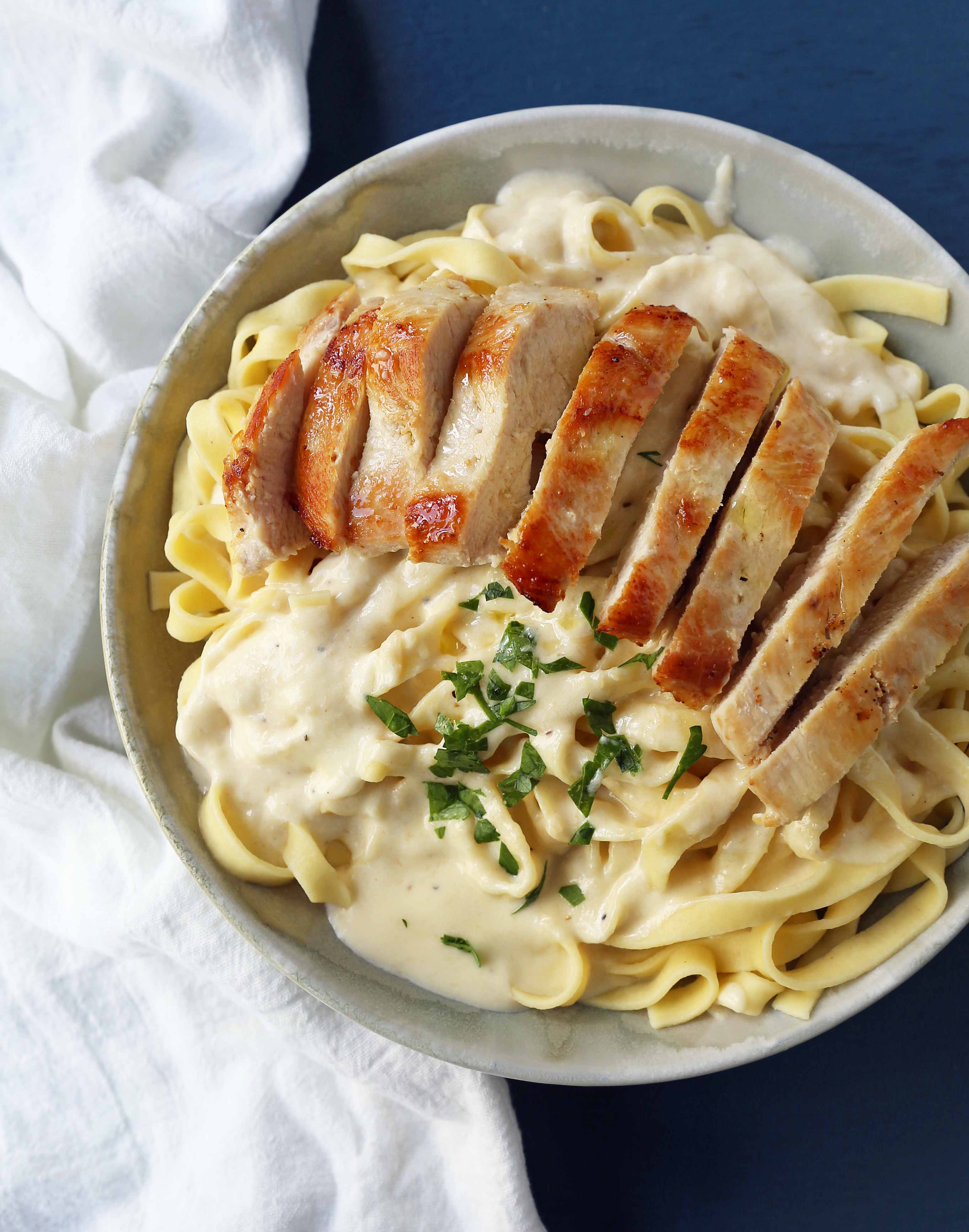 Image result for fettuccine alfredo chicken