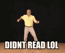 Didnt Read GIFs | Tenor