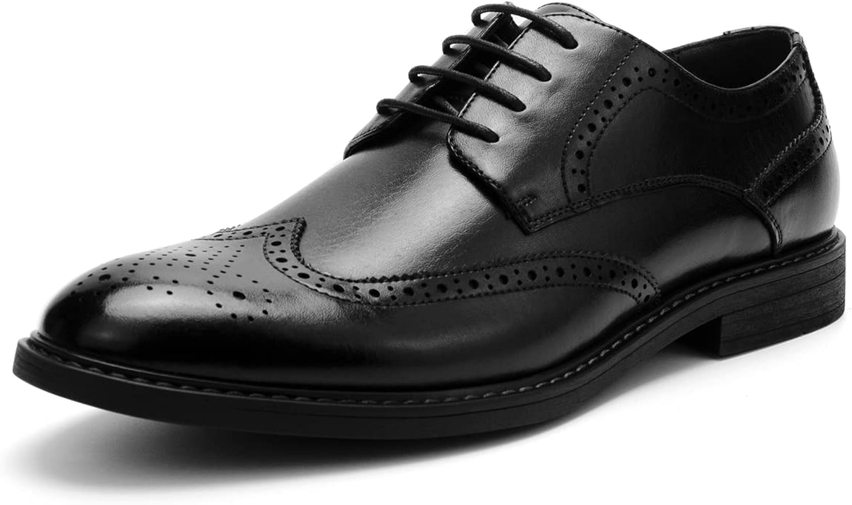 Buy Temeshu Men's Dress Shoes Casual Oxford Shoes Business Formal Shoes,  Black, 8.5 at Amazon.in