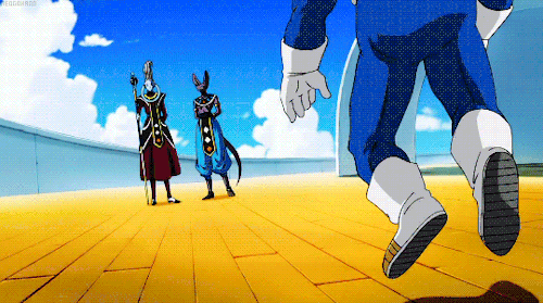 gif vegeta whis DBgraphics beerus dragon ball super DBSEP06 neogohann •