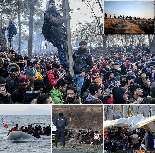 More than 76,000 migrants have left Turkey heading for the EU