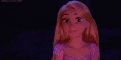 happy rapunzel GIF