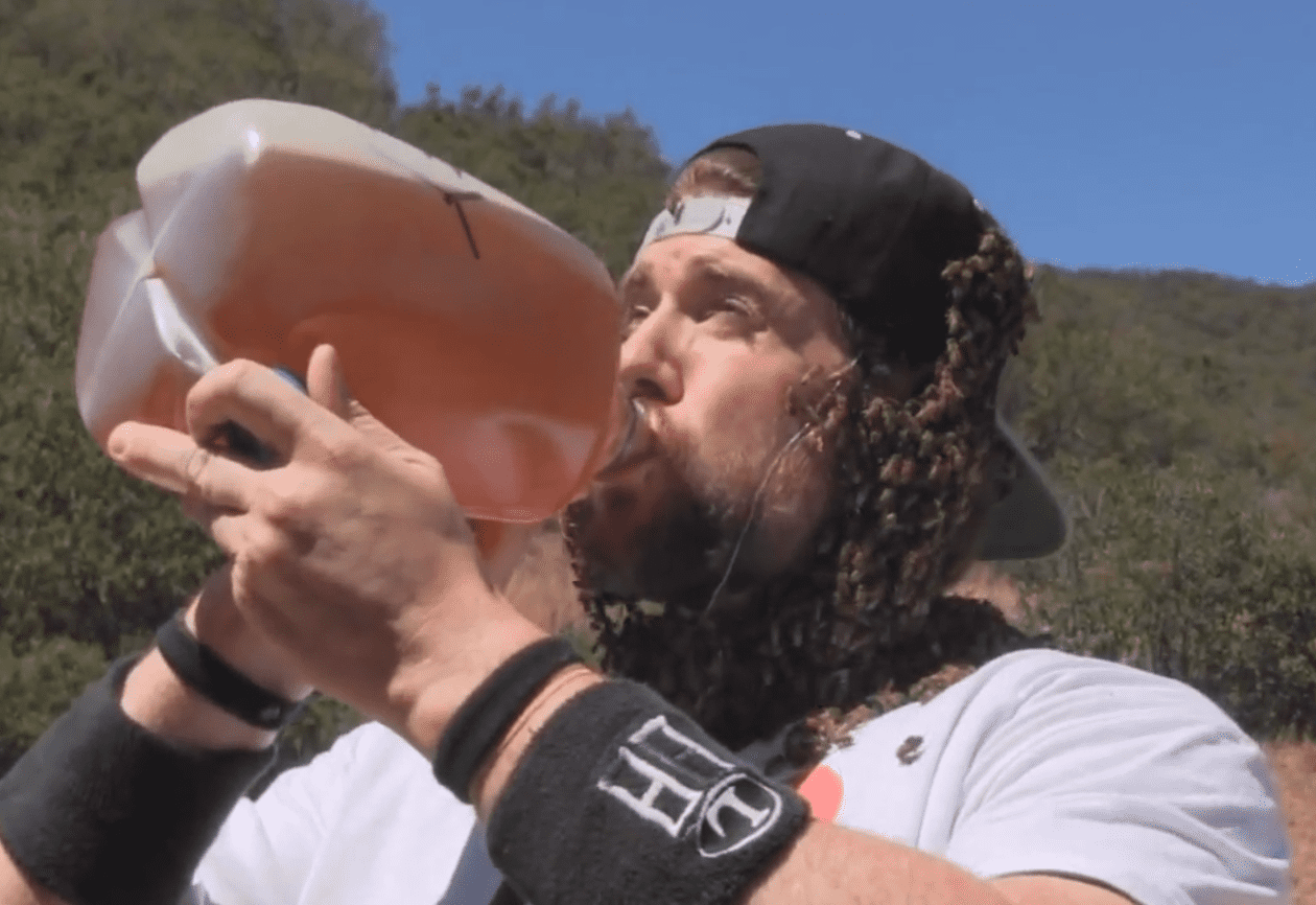 Competitive Eater L.A. Beast Attempts To Drink Gallon Of Honey...While  Covered In Bees: VIDEO - Towleroad Gay News