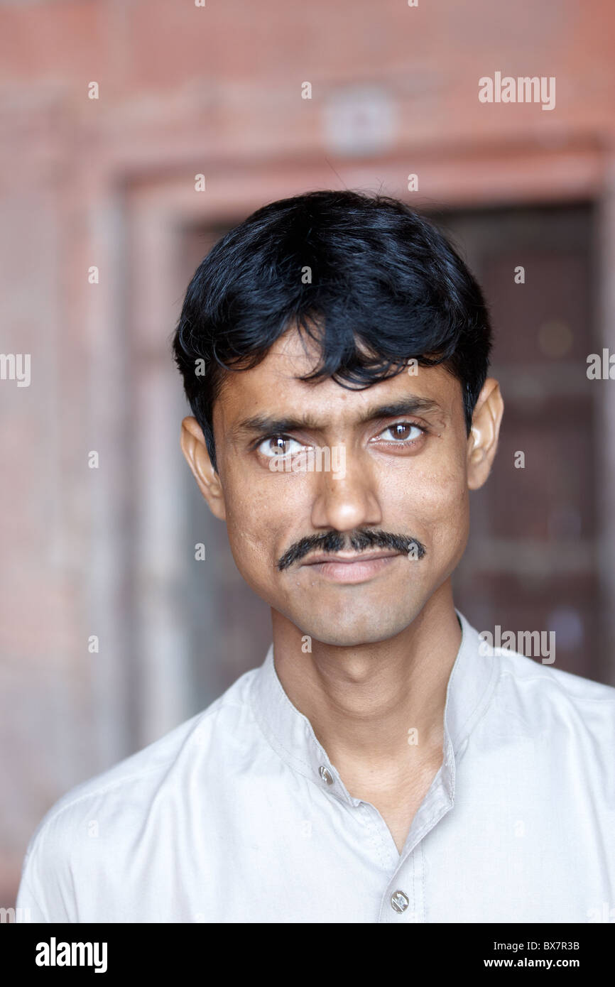 Indian man portrait Stock Photo - Alamy