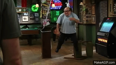 It's Always Sunny in Philadelphia - Frank tries to hang himself on Make a  GIF