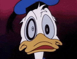 crazy donald duck GIF