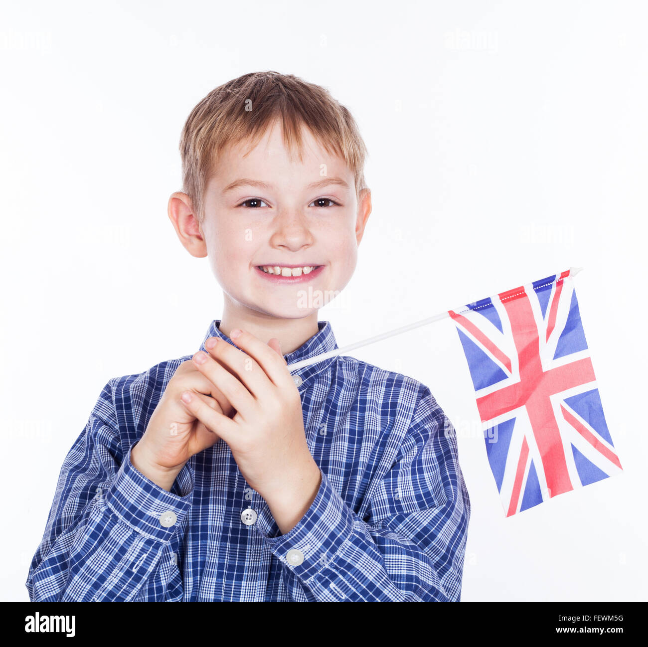 little-boy-with-english-flag-FEWM5G.jpg