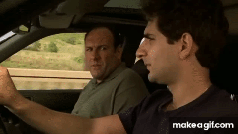Tony Yells At Christopher - The Sopranos HD on Make a GIF