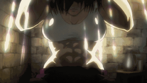 Be a Hero fitness — Mikasa is one of the toughest most badass...
