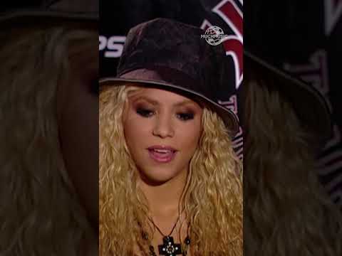 Part of a video titled SHAKIRA LOVES TO PERFORM BAREFOOT | MUCHMUSIC