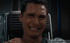 crying feels matthew mcconaughey emotional interstellar trending #GIF on  #Giphy via #IFTTT http://gph.is/2eGPCcu | Matthew mcconaughey, New star  wars, Star wars