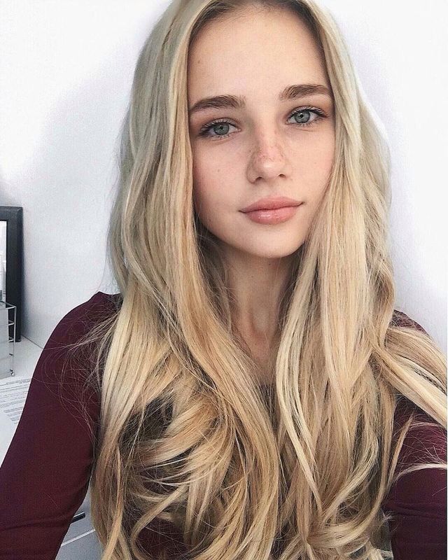 13 year old blonde girls selfies - Google Search | Blonde hair black  eyebrows, Blonde hair characters, Blonde hair color
