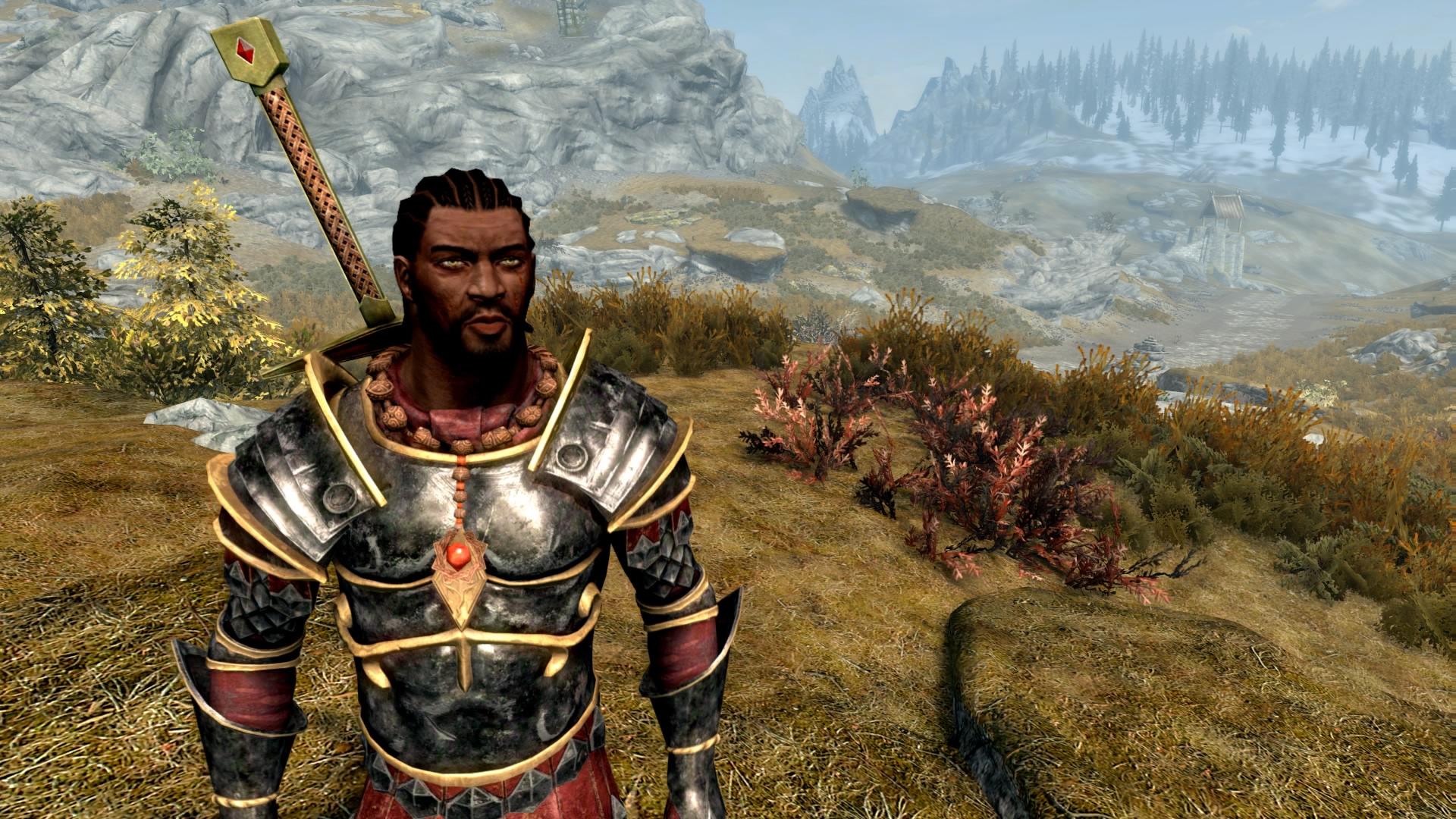 My Redguard Swordsman: Saheer Sahan : skyrim