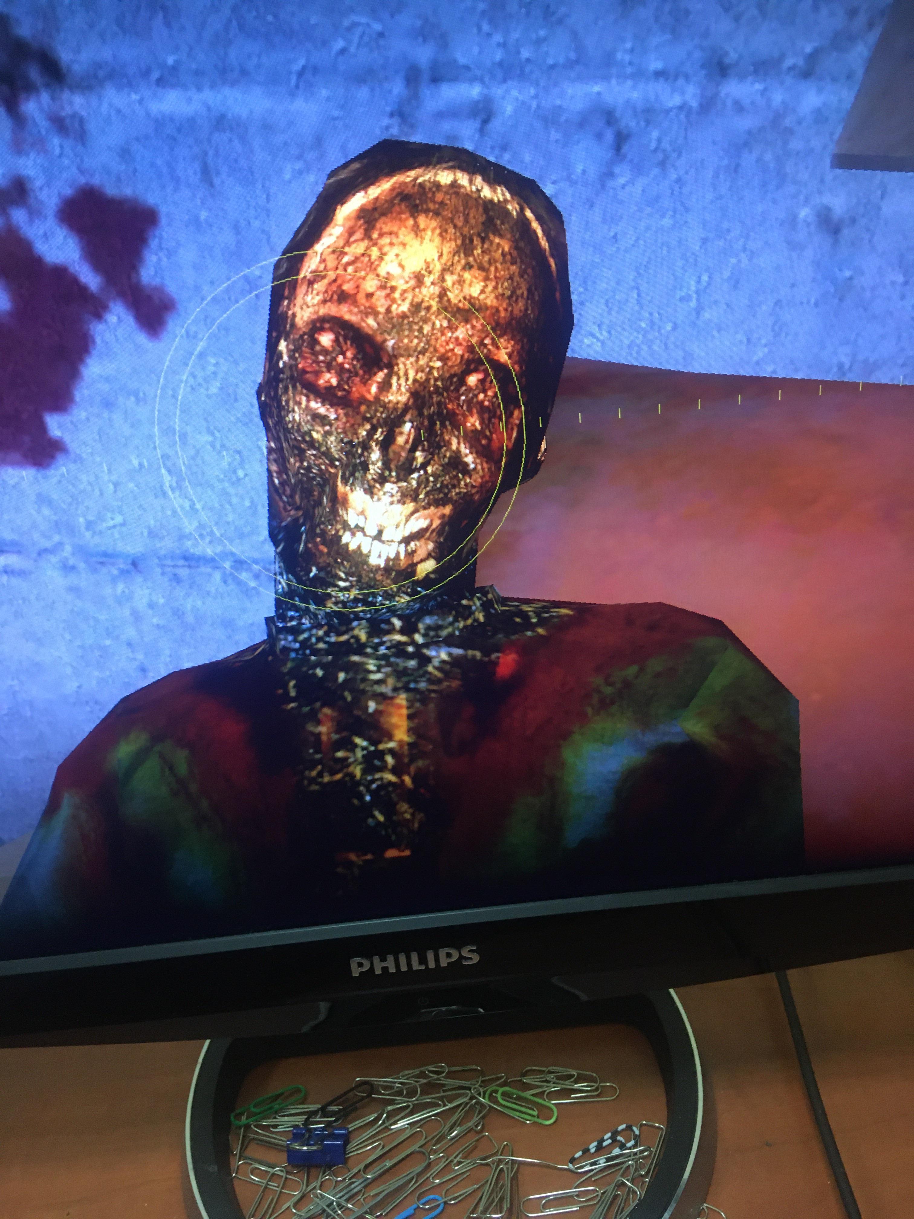 Did they used real decomposed corpses pictures for texture? The skull 💀 is  clearly from medical book photo. . . 😤 : r/HalfLife