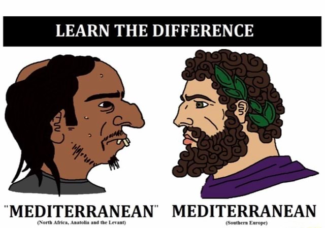LEARN THE DIFFERENCE 'MEDITERRANEAN' MEDITERRANEAN - iFunny Brazil